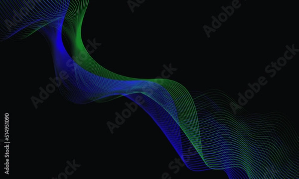 Obraz abstract background with smoke
