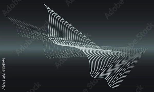 Obraz black and white background