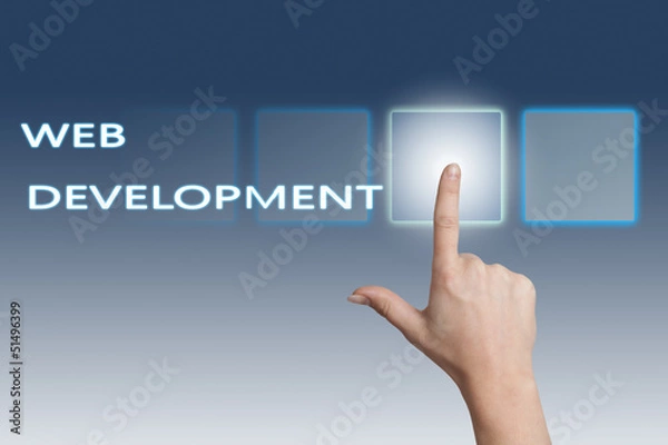 Fototapeta Web Development