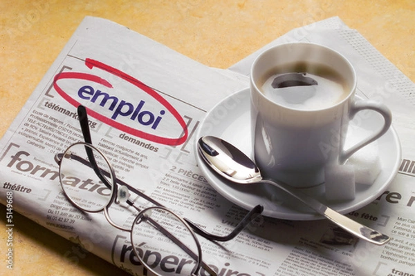 Obraz Recherche d'emploi