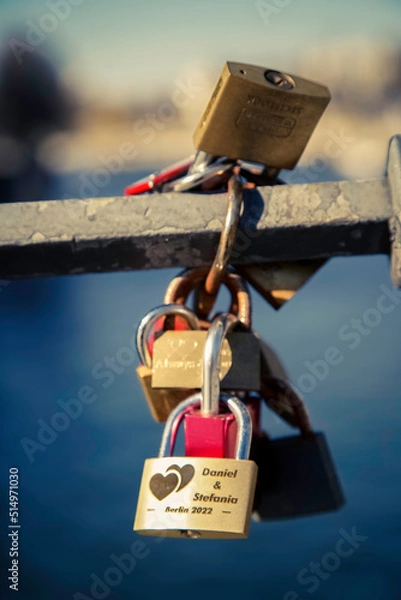 Obraz love bridge berlin 