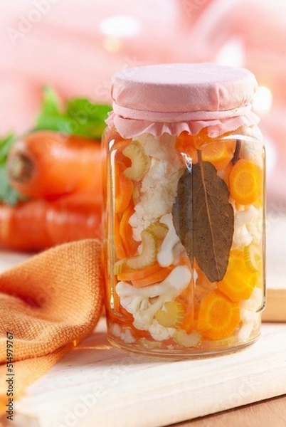 Fototapeta Conserva de legumes