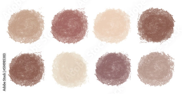 Obraz Instagram lifestyle highlight icon set. Hand drawn neutral story covers for social media