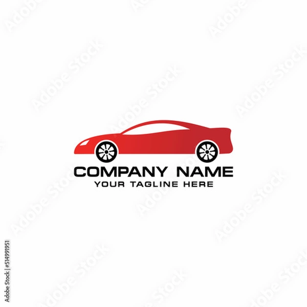 Obraz Car Shop Logo Template Design Vector, Emblem, Design Concept, Creative Symbol, Icon