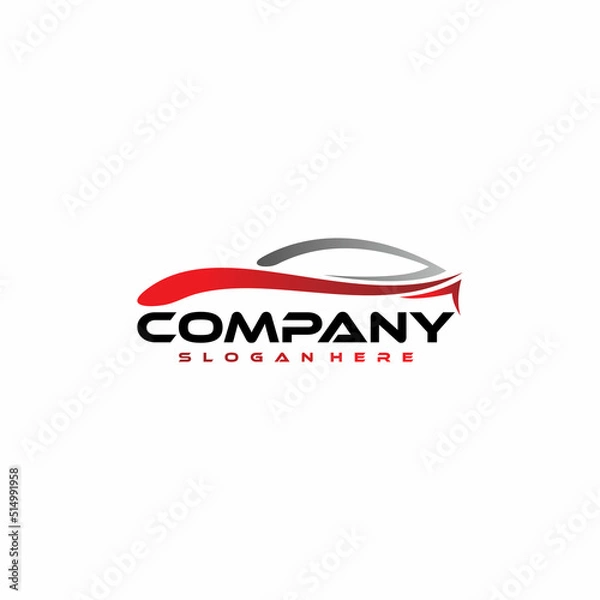 Obraz Car Logo Vector Illustration, abstract car design