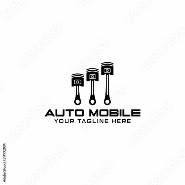 Obraz High speed garage illustration vector