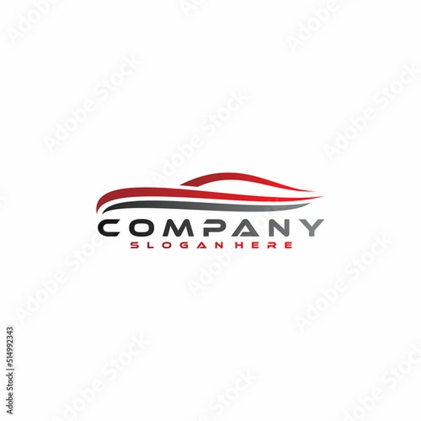 Obraz Car Logo Vector Illustration, abstract car design