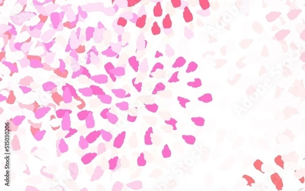 Fototapeta Light Red, Yellow vector backdrop with memphis shapes.