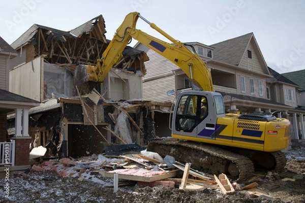 Obraz construction 35 after fire