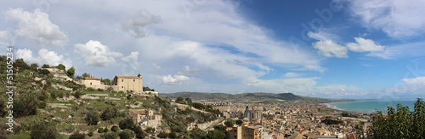 Fototapeta Dalla collina al mare
