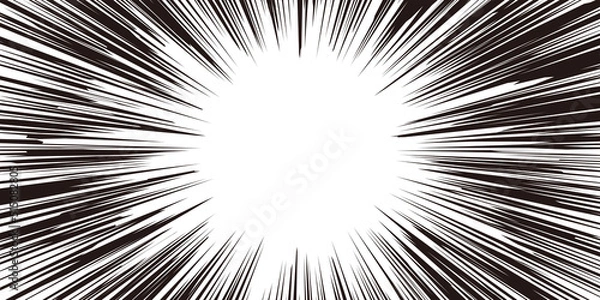 Fototapeta 集中線