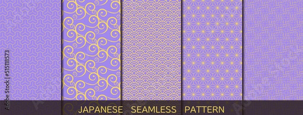 Obraz 和柄・伝統・日本文化・古典・風呂敷