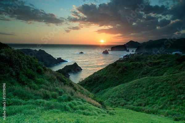 Obraz 南伊豆の夕景