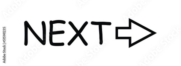 Fototapeta next icon for web mobile and business