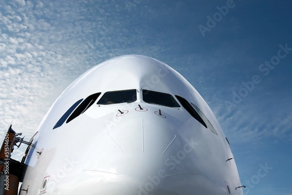 Obraz Cockpit of A-380