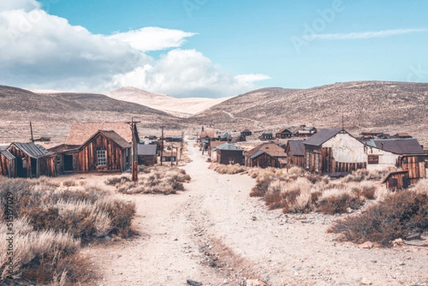 Obraz Bodie, ghost town in USA. 