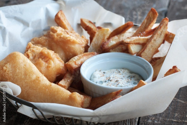 Obraz Fish and Chips