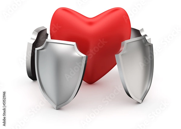Obraz Heart protection