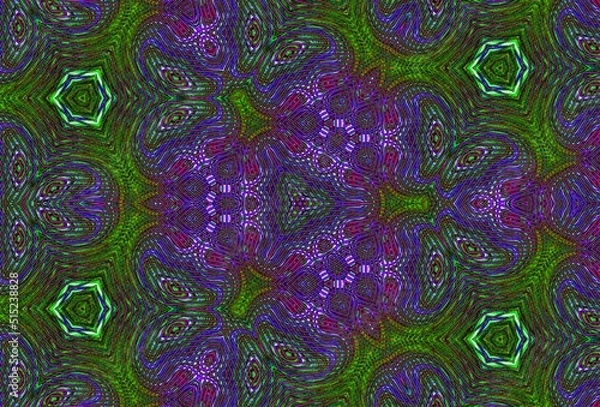 Fototapeta Texture désignes des fleurs bleu violet.