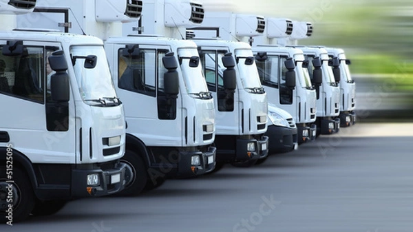 Obraz Transport chłodniczy