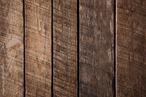 Obraz Medium Brown Wooden Plank Background Surface
