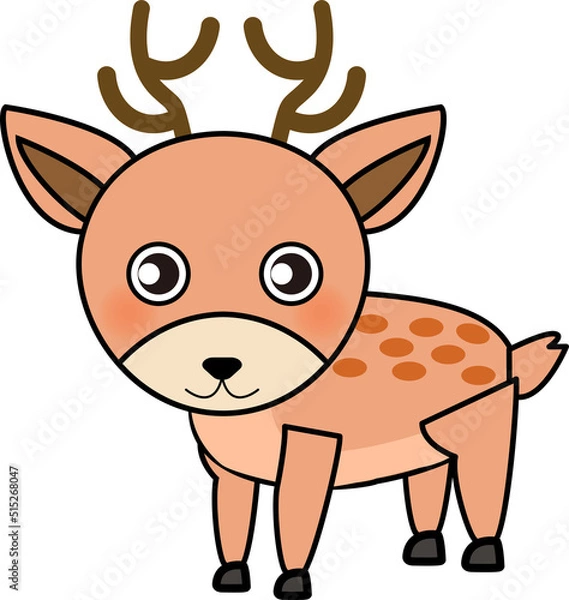 Fototapeta 可愛い鹿