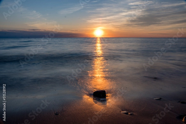 Obraz sunset on the beach