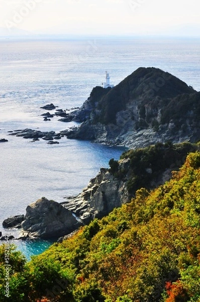 Fototapeta 佐多岬灯台