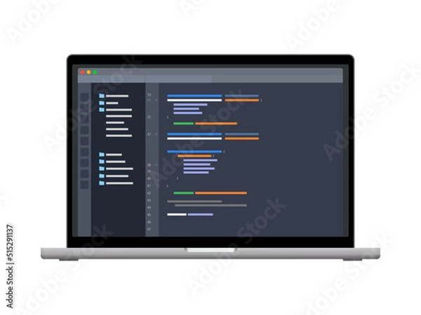 Obraz プログラミング ノートパソコン