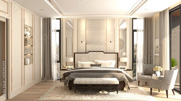 Obraz modern bedroom