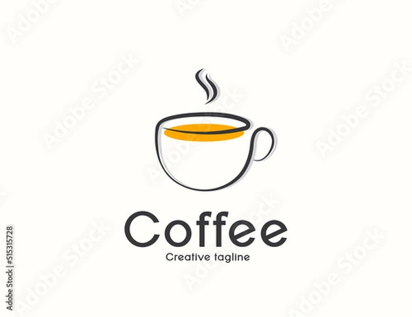 Obraz Coffee logo design