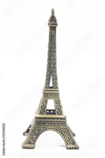 Obraz Eiffel Tower, Paris. France. in white background.