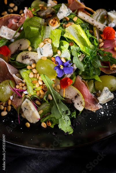 Fototapeta Prosciutto salad