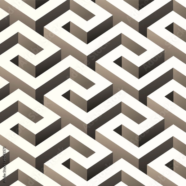 Obraz Abstract 3D pattern