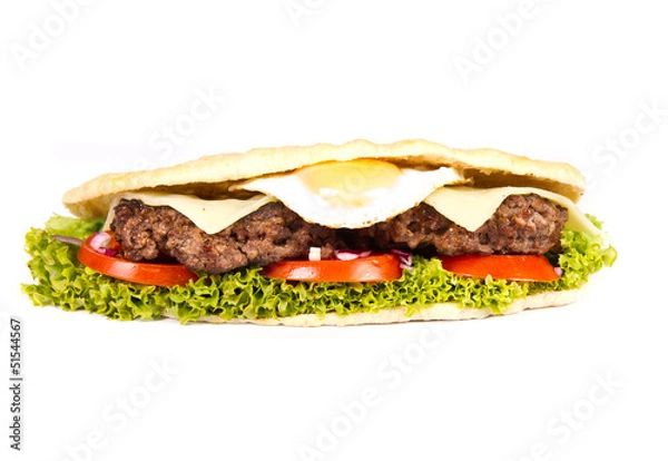 Obraz Burger sub