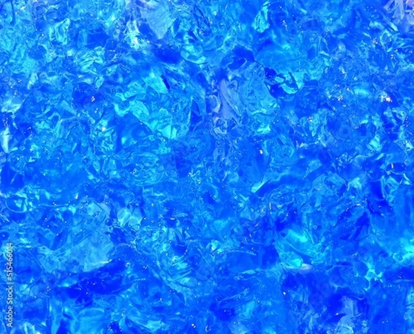 Obraz Blue jelly background texture