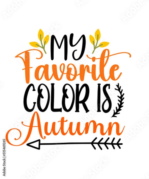 Fototapeta Fall SVG Bundle - Fall SVG for Cricut - Fall tee SVG bundle - Digital Download