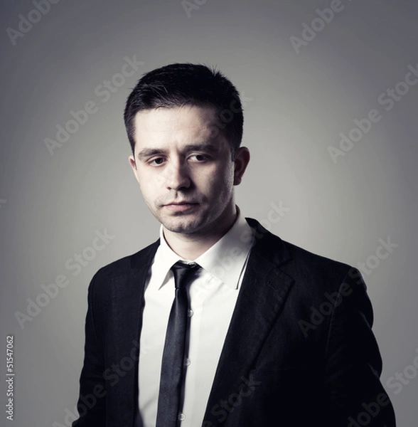 Obraz depressed businessman