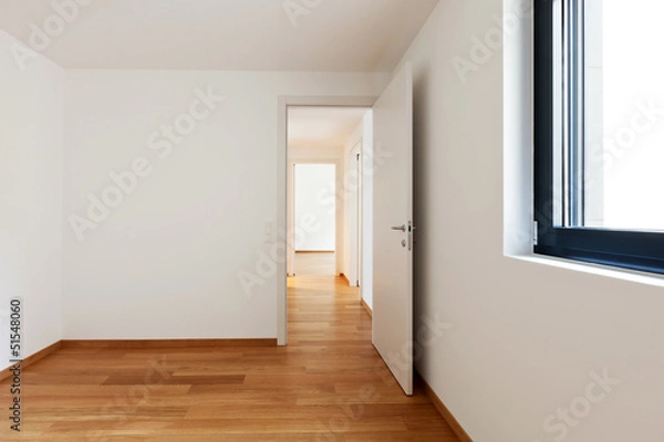 Fototapeta interior modern empty flat, apartment