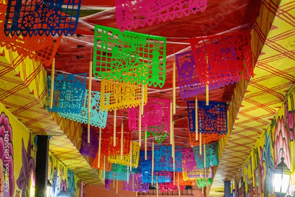 Obraz Mexico papel picado