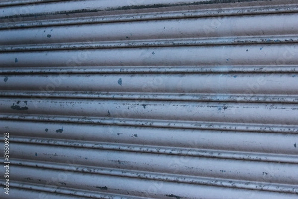 Obraz Rusting Chipped Metal Shutter
