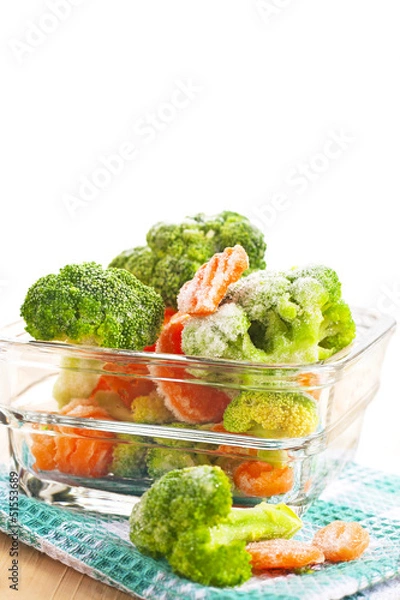 Obraz frozen vegetables