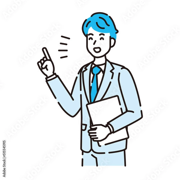 Fototapeta 線画人物