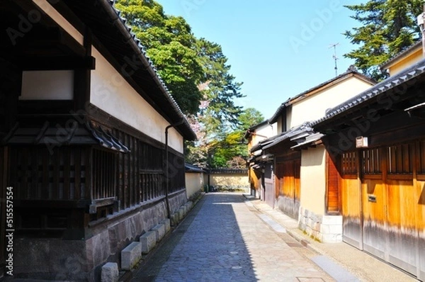 Fototapeta 長町武家屋敷の昼下がり