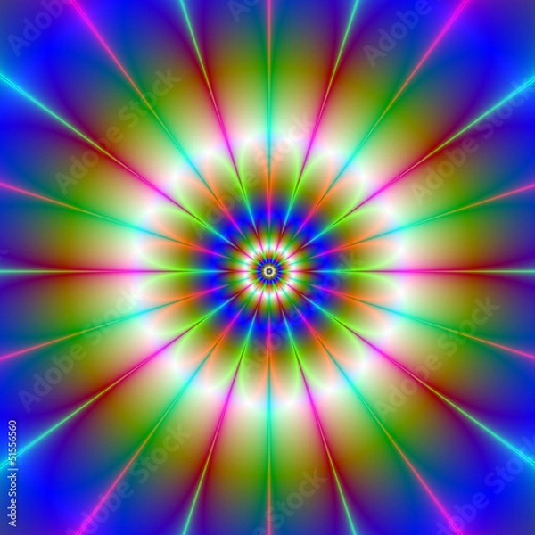 Fototapeta Flower Button