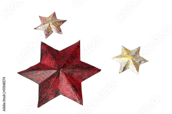 Fototapeta colored stars