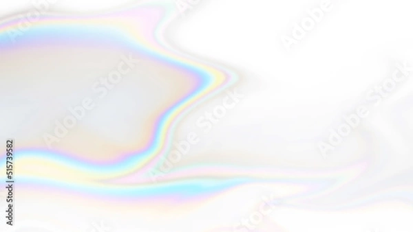 Fototapeta Abstract holographic background with place for text, copy space. Oil spill effect background. Not trace, include mesh gradient. Vector EPS10