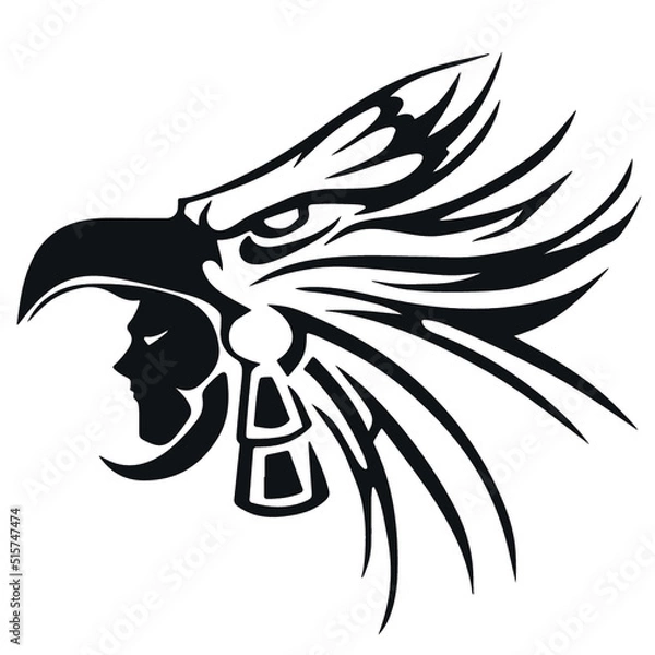 Fototapeta aztec men