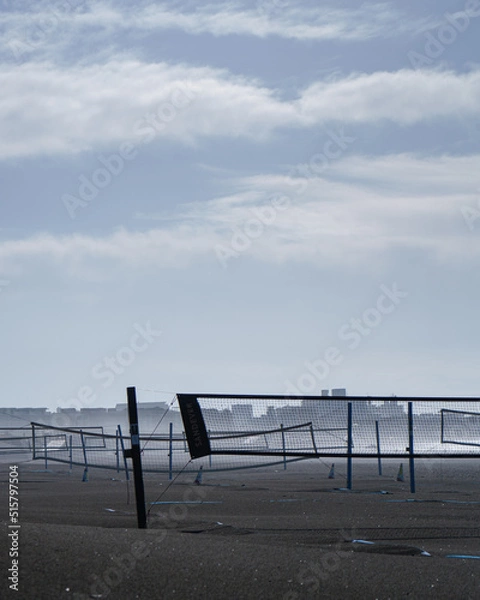 Obraz ビーチバレーのコート