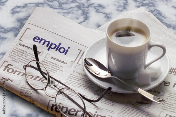 Obraz Recherche d'emploi